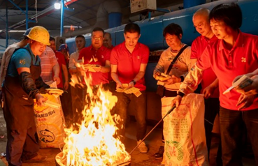窑火鼎盛，匠心永传｜能强瓷砖贺丰生产基地点火大吉